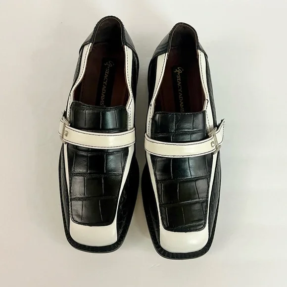 Stacy Adams | Shoes | Stacy Adams Black White Croc Print  display picture 2